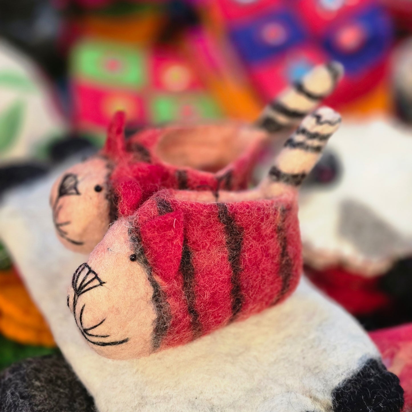 Wool Felt Baby Socks