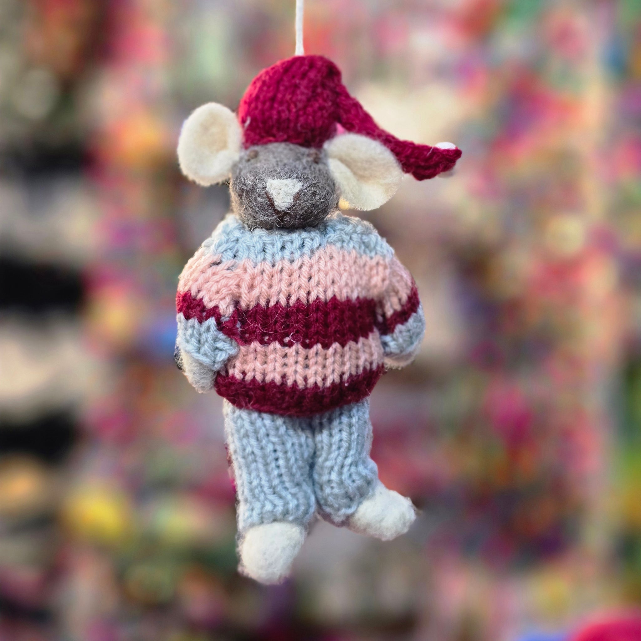 Handmade Felt Mouse Toy