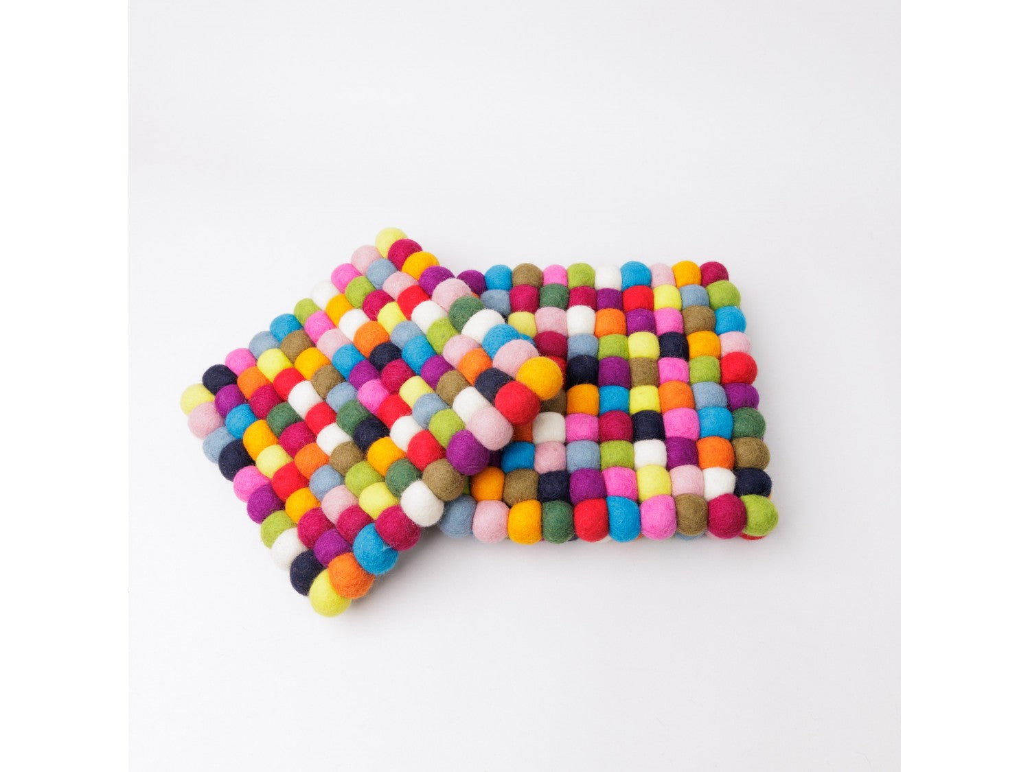 20x20cm Multicolor Felt Trivet
