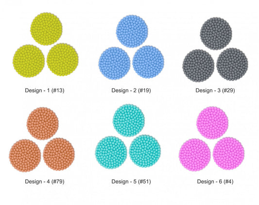 Colorful Felt Ball Seat Pad