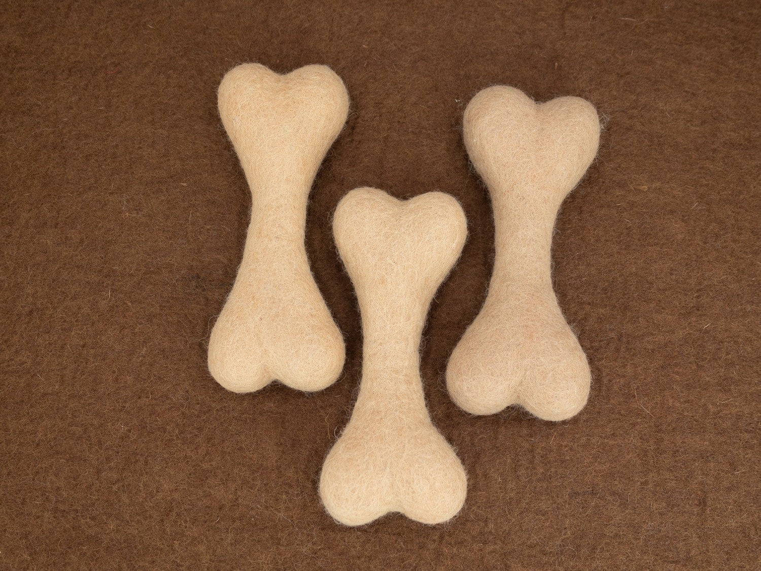 Large Felt Dog Bone