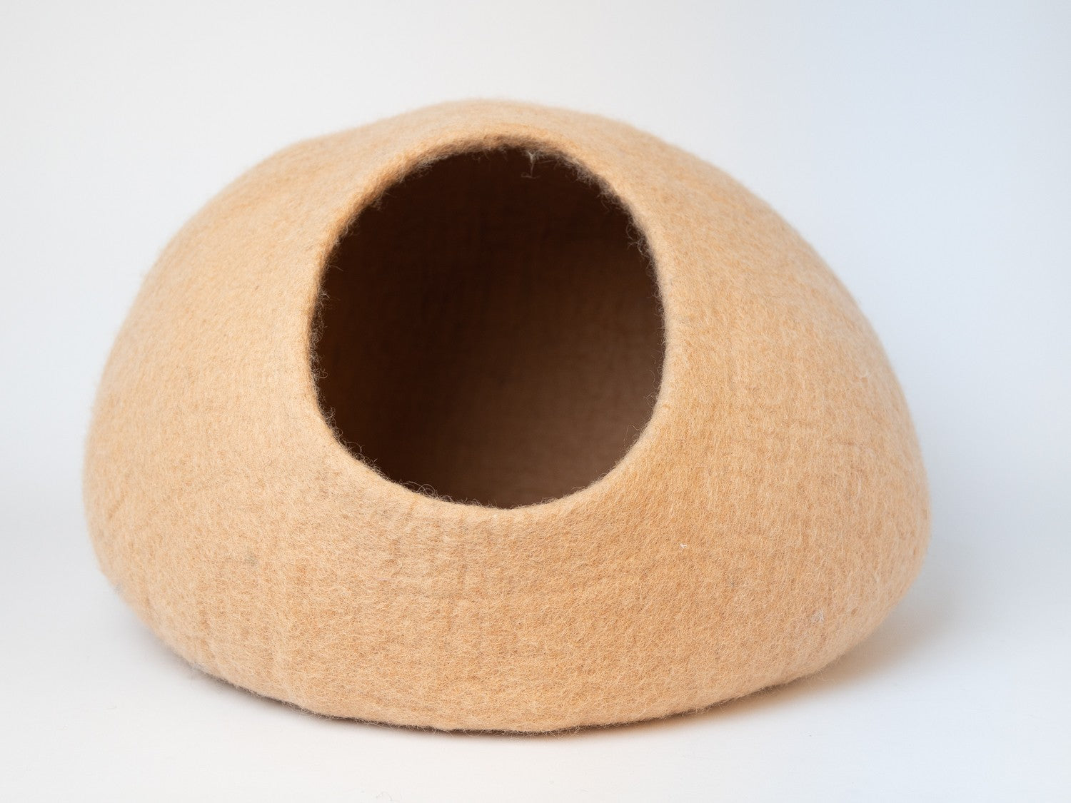 Plain Wool Felt Cat Cave
